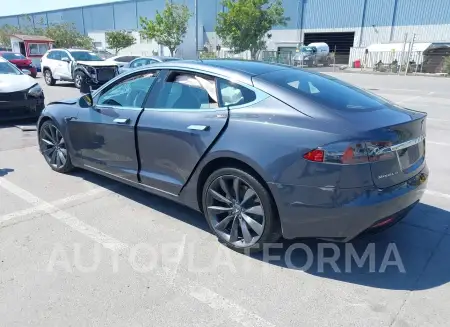 TESLA MODEL S 2017 vin 5YJSA1E29HF184020 from auto auction Iaai