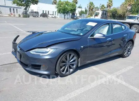 TESLA MODEL S 2017 vin 5YJSA1E29HF184020 from auto auction Iaai