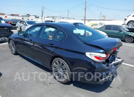 BMW 530I 2020 vin WBAJR3C01LCE45616 from auto auction Iaai