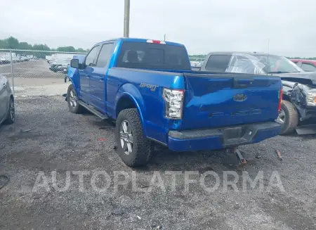 FORD F-150 2018 vin 1FTFW1E56JFB48543 from auto auction Iaai