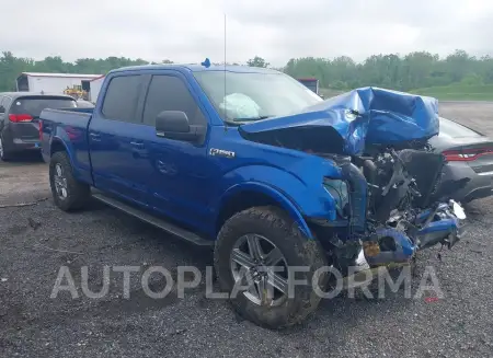 FORD F-150 2018 vin 1FTFW1E56JFB48543 from auto auction Iaai