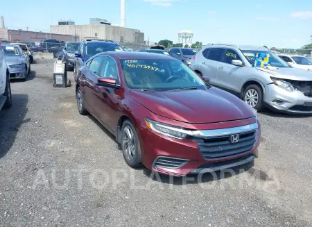 Honda Insight 2020 2020 vin 19XZE4F57LE007008 from auto auction Iaai