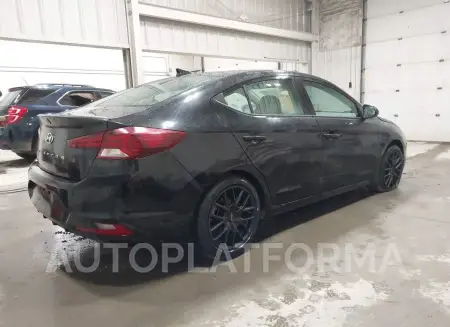 HYUNDAI ELANTRA 2020 vin 5NPD84LF3LH594401 from auto auction Iaai