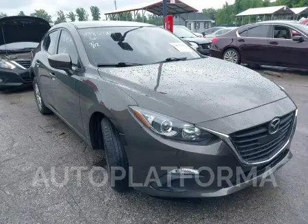 MAZDA MAZDA3 2016 vin JM1BM1U76G1283499 from auto auction Iaai