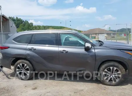 TOYOTA HIGHLANDER 2021 vin 5TDGZRBH6MS533033 from auto auction Iaai