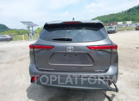 TOYOTA HIGHLANDER 2021 vin 5TDGZRBH6MS533033 from auto auction Iaai