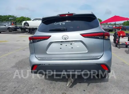 TOYOTA HIGHLANDER 2023 vin 5TDKDRBH6PS521252 from auto auction Iaai