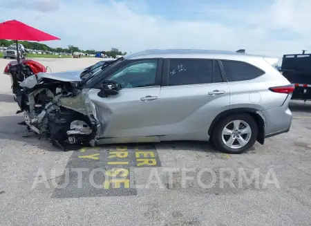 TOYOTA HIGHLANDER 2023 vin 5TDKDRBH6PS521252 from auto auction Iaai