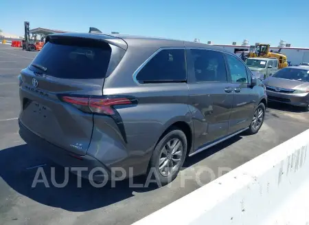 TOYOTA SIENNA 2022 vin 5TDKSKFC9NS062744 from auto auction Iaai