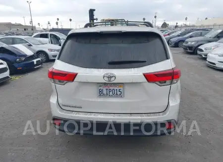 TOYOTA HIGHLANDER 2019 vin 5TDZARFH2KS052073 from auto auction Iaai