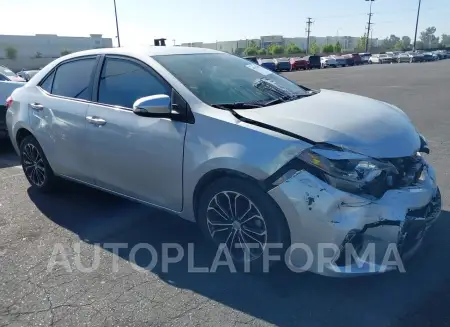 Toyota Corolla 2016 2016 vin 5YFBURHE1GP553127 from auto auction Iaai