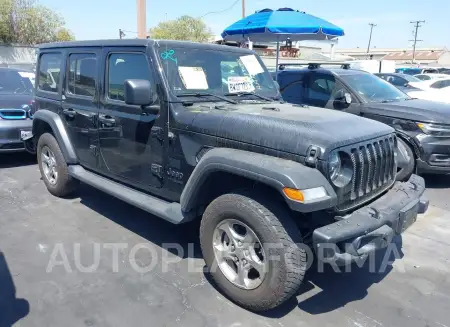 Jeep Wrangler 2021 2021 vin 1C4HJXDGXMW695381 from auto auction Iaai