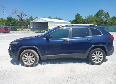 JEEP CHEROKEE 2016 vin 1C4PJMDB6GW280125 from auto auction Iaai