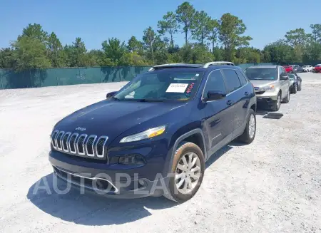 JEEP CHEROKEE 2016 vin 1C4PJMDB6GW280125 from auto auction Iaai