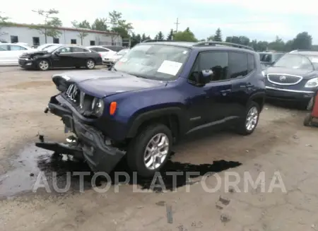 JEEP RENEGADE 2017 vin ZACCJBBB6HPG63308 from auto auction Iaai