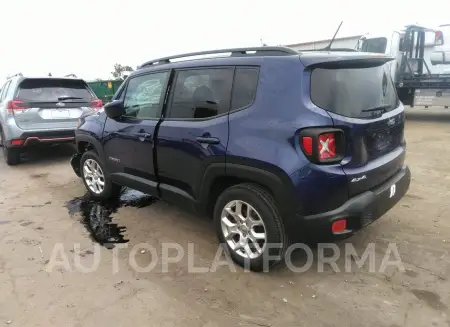 JEEP RENEGADE 2017 vin ZACCJBBB6HPG63308 from auto auction Iaai