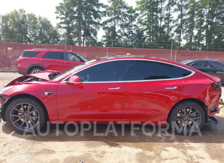 TESLA MODEL 3 2019 vin 5YJ3E1EA4KF308704 from auto auction Iaai