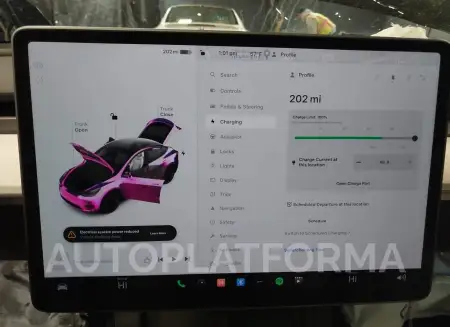 TESLA MODEL Y 2023 vin 7SAYGDEE0PA141429 from auto auction Iaai