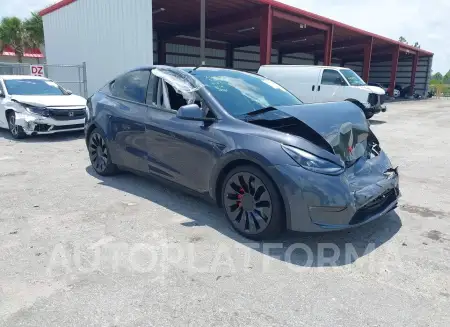 Tesla Model Y 2022 2022 vin 7SAYGDEF2NF377699 from auto auction Iaai