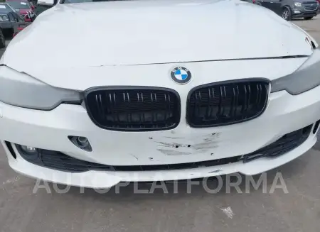 BMW 320I 2015 vin WBA3B1G53FNT64503 from auto auction Iaai