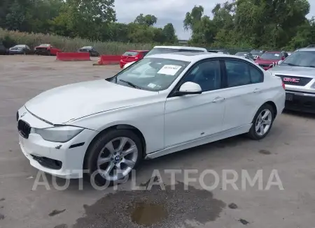 BMW 320I 2015 vin WBA3B1G53FNT64503 from auto auction Iaai