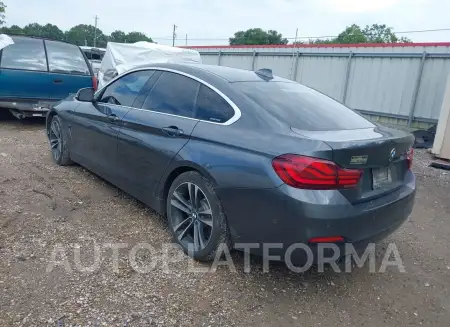 BMW 430I GRAN COUPE 2020 vin WBA4J1C05LBU67825 from auto auction Iaai