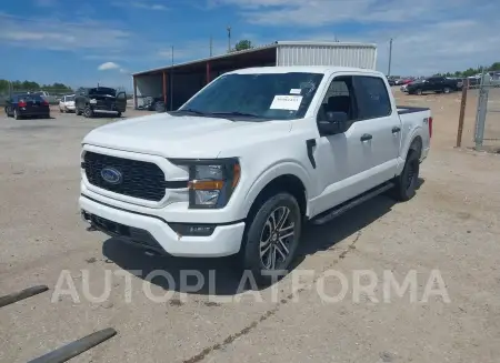 FORD F-150 2023 vin 1FTEW1EP7PKF82743 from auto auction Iaai