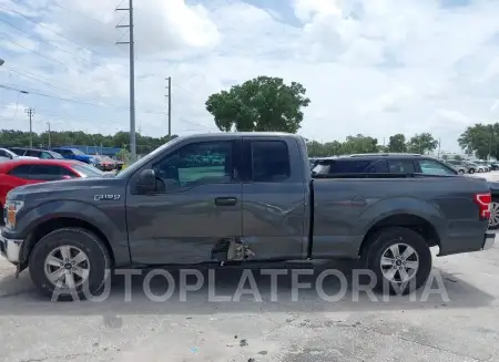 FORD F-150 2019 vin 1FTEX1CB5KKC46411 from auto auction Iaai