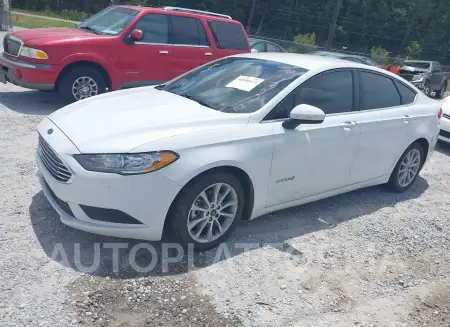 FORD FUSION HYBRID 2017 vin 3FA6P0LU6HR287107 from auto auction Iaai