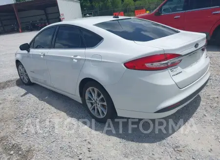 FORD FUSION HYBRID 2017 vin 3FA6P0LU6HR287107 from auto auction Iaai