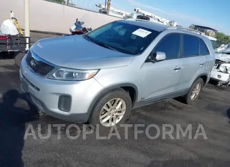 KIA SORENTO 2015 vin 5XYKTDA74FG605418 from auto auction Iaai