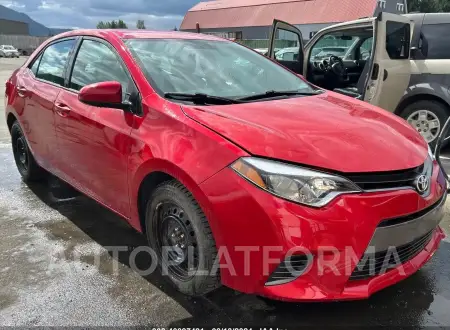 Toyota Corolla 2015 2015 vin 2T1BURHE9FC388510 from auto auction Iaai