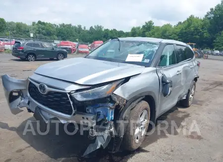 TOYOTA HIGHLANDER 2022 vin 5TDBZRBH5NS193837 from auto auction Iaai