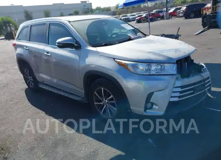 Toyota Highlander 2018 2018 vin 5TDKZRFH7JS532537 from auto auction Iaai