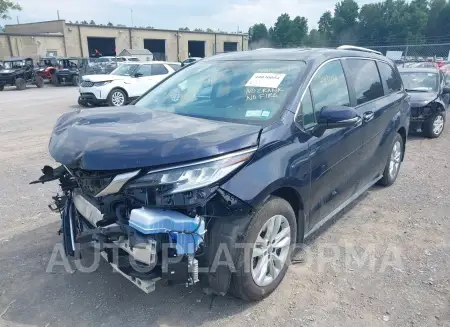 TOYOTA SIENNA 2024 vin 5TDZSKFC8RS128513 from auto auction Iaai