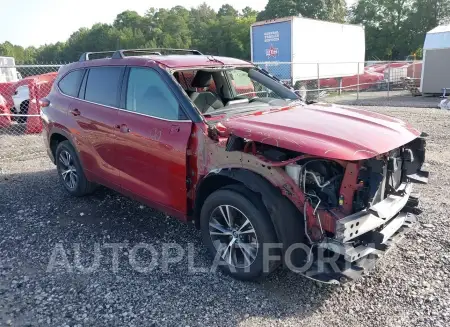 Toyota Highlander 2021 2021 vin 5TDZZRAH3MS060489 from auto auction Iaai