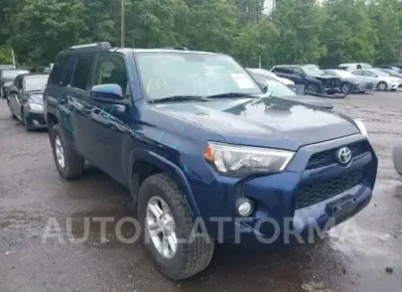 Toyota 4 Runner 2019 2019 vin JTEBU5JR5K5631481 from auto auction Iaai