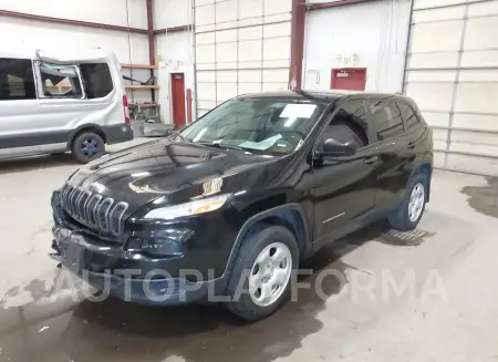 JEEP CHEROKEE 2017 vin 1C4PJMAB5HW584343 from auto auction Iaai