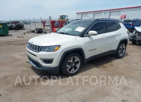 JEEP COMPASS 2020 vin 3C4NJCCB2LT165959 from auto auction Iaai