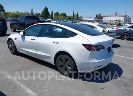 TESLA MODEL 3 2023 vin 5YJ3E1EB8PF389299 from auto auction Iaai