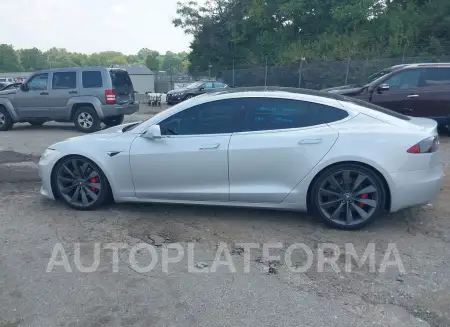 TESLA MODEL S 2017 vin 5YJSA1E40HF227564 from auto auction Iaai