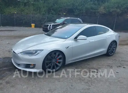 TESLA MODEL S 2017 vin 5YJSA1E40HF227564 from auto auction Iaai