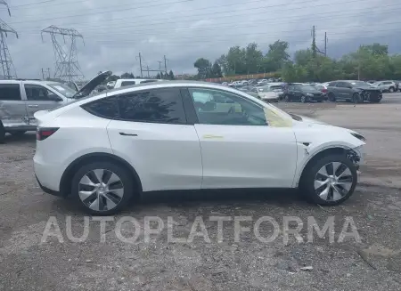 TESLA MODEL Y 2020 vin 5YJYGDEE2LF017155 from auto auction Iaai