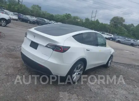 TESLA MODEL Y 2020 vin 5YJYGDEE2LF017155 from auto auction Iaai