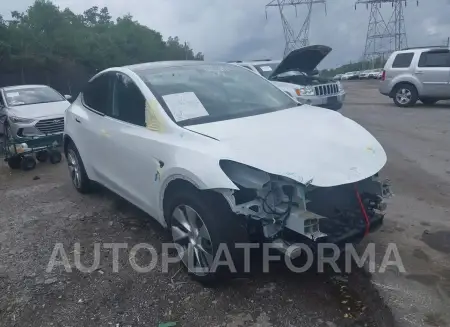 TESLA MODEL Y 2020 vin 5YJYGDEE2LF017155 from auto auction Iaai