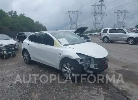 Tesla Model Y 2020 2020 vin 5YJYGDEE2LF017155 from auto auction Iaai