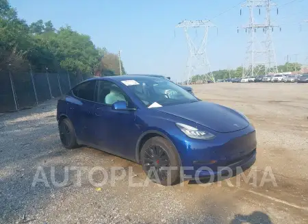 Tesla Model Y 2021 2021 vin 5YJYGDEEXMF268328 from auto auction Iaai