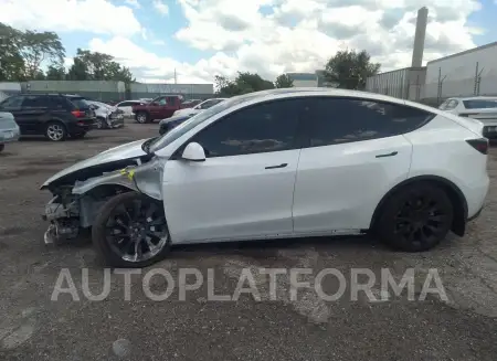 TESLA MODEL Y 2023 vin 7SAYGDEE1PF669192 from auto auction Iaai