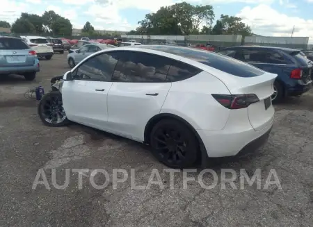 TESLA MODEL Y 2023 vin 7SAYGDEE1PF669192 from auto auction Iaai