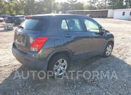 CHEVROLET TRAX 2016 vin 3GNCJKSB0GL151770 from auto auction Iaai